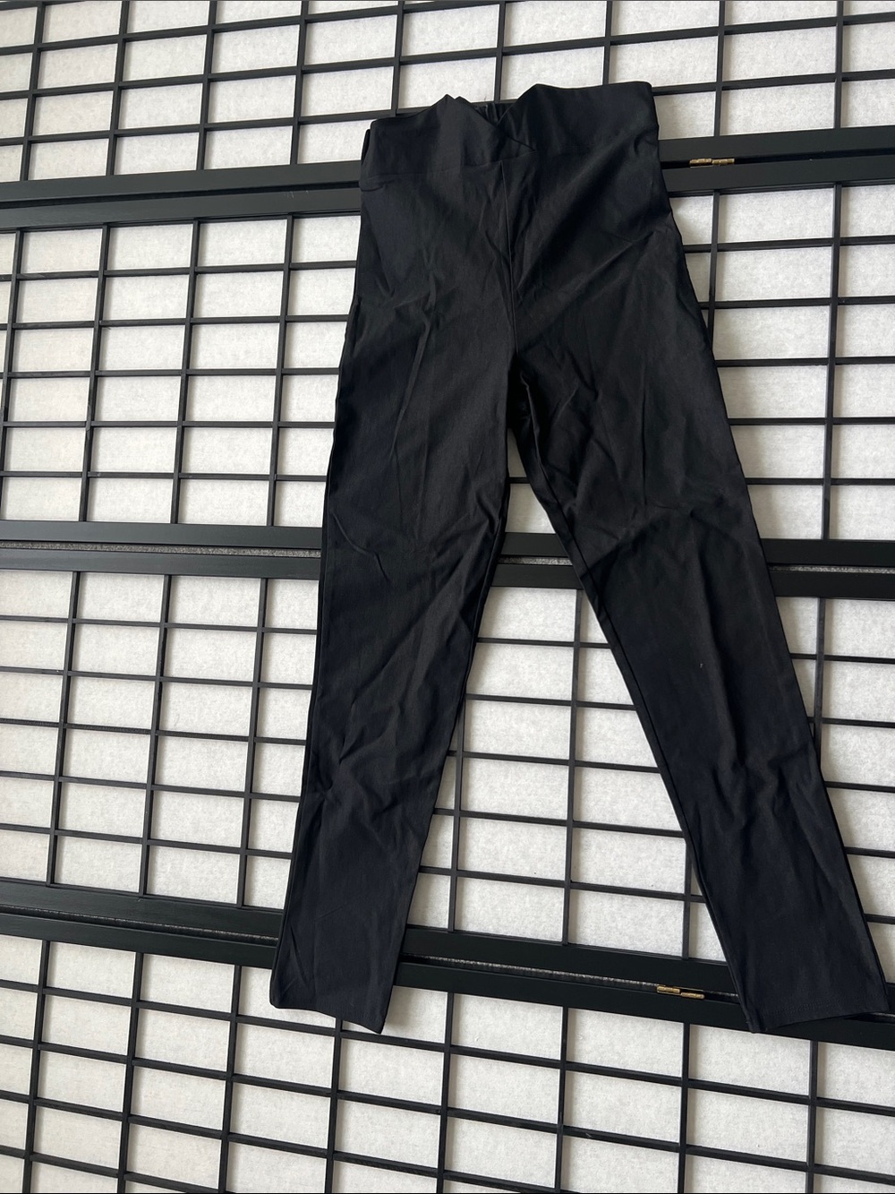 Men's Black Slim Dress Pants